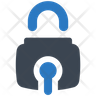 icon private lock