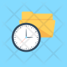 folder timer icons