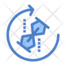 recycle process icon png