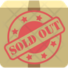 icon product sold out