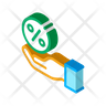 cash in hand icon png