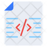 icons of programing file folder