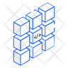 coding blocks icon svg
