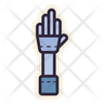 prosthetic hand emoji