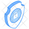 cyber defence shield icons