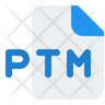 icon for ptm file