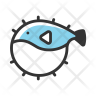 puffer fish icon