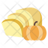 icon pumpkin bread