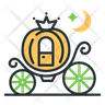 pumpkin carriage icon png