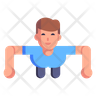 squat exercise icon png