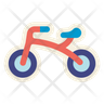 kids bike icons