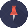 icon for pushpins