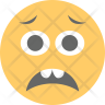puzzled face icon