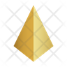 pyramid shape icon png
