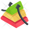 pyramid chart icons free