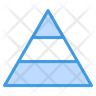 icon pyramid chart