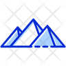 pyramids of giza symbol