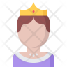 queen crown icon svg