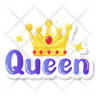 queen crown logo