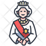 queen elizabeth icon png