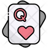 queen of heart icon download