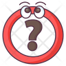 interrogation symbol emoji