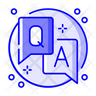 frequently ask questions logo