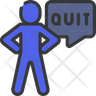 quit job icon