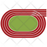 race track symbol