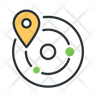 navigation drone icon png