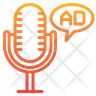 radio advert logo