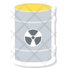 icons for barrel radioactive