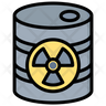 radioactive waste icon download