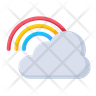 rainbow lines symbol