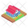 ranch house icon svg