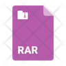 icon for rar-file