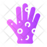 hand allergy symbol
