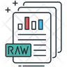 free raw data icons