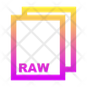 icons for raw data