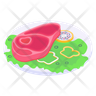 raw steak icons free