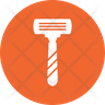 free salon razor icons