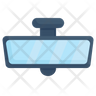 icon for rearview mirror
