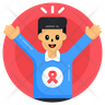 recovered patient icon svg