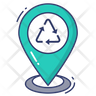 recycle map logos