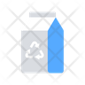 icon for recycled packaging