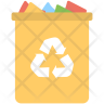 recycling bin emoji