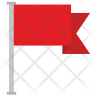 red flag icon svg