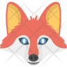 icon for red fox