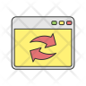 refresh browser logo
