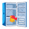 refrigerator cleaning icon svg